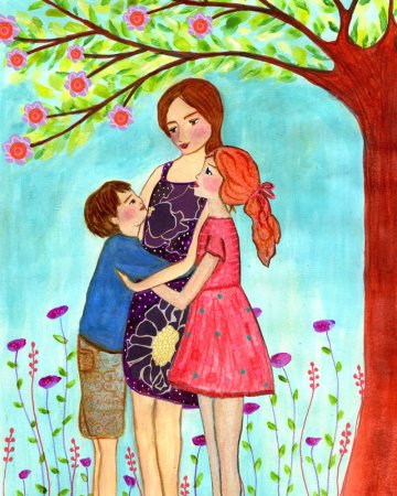 Рисунок мамы