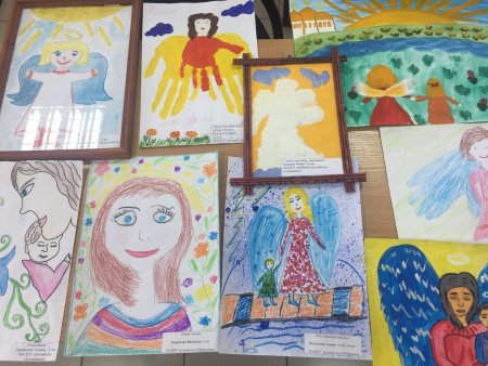 Рисунок на тему мама мой ангел