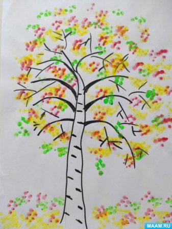 Занятие с ватными палочками