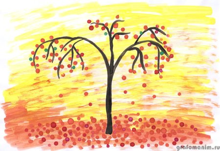 Рисунок осень