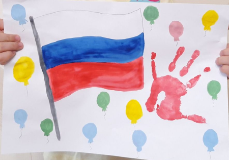 Рисование наша Родина Россия