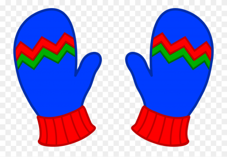 Цветные варежки