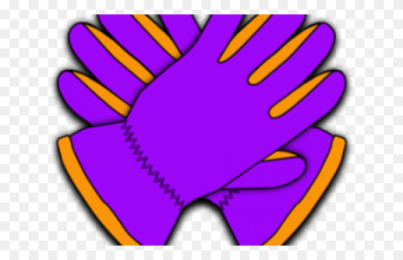 Перчатки для детей на прозрачном фоне