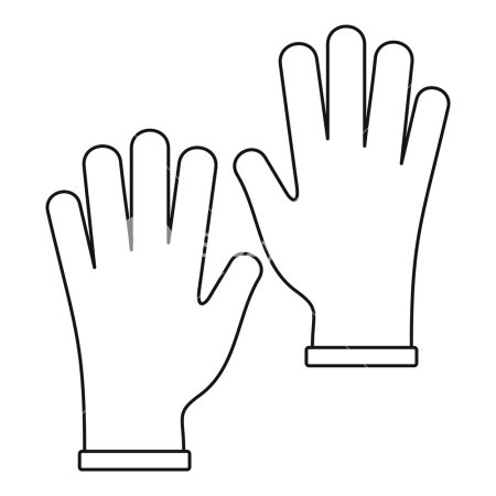 Перчатка для раскрашивания