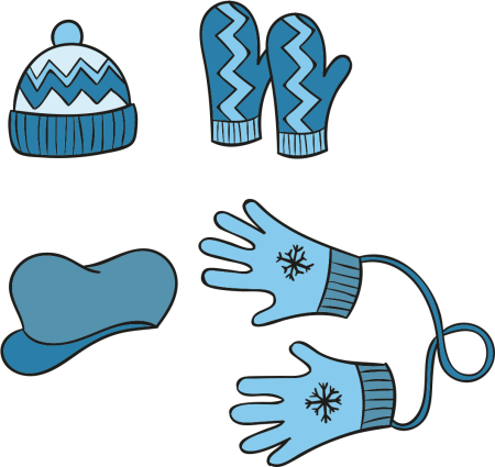 Перчатки мультяшный