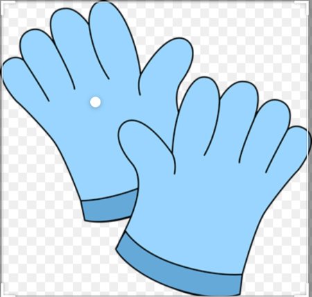 Перчатки мультяшный