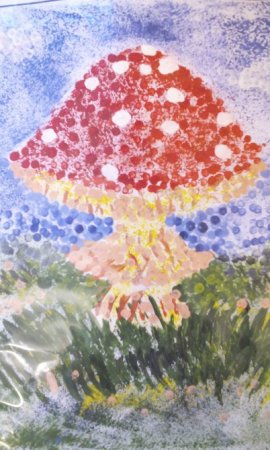 Рисование в ср гр Золотая осень