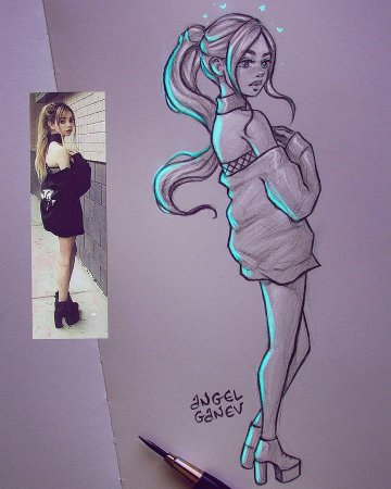 Christina Lorre рисунки