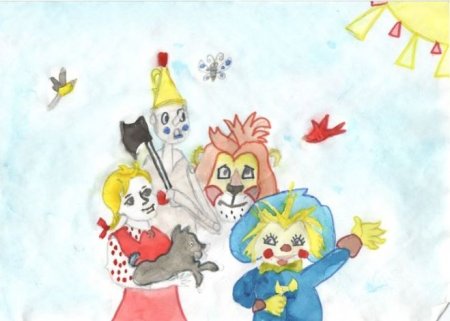 Изумрудный город дворец Гудвина