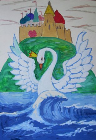 Рисунки по сказкам Александра Сергеевича Пушкина