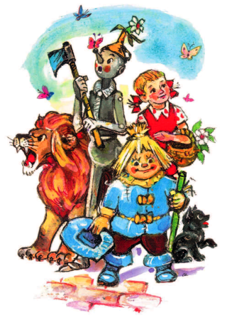 Страны в волшебнике изумрудного города