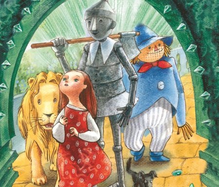 Рисунок волшебник изумрудного города изумрудный город