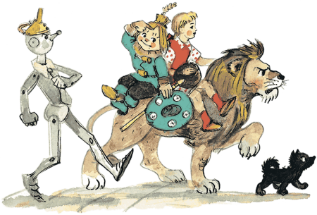 Элли Тотошка Страшила Железный дровосе