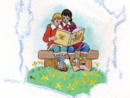 Рисунок два брата Евгений Шварц