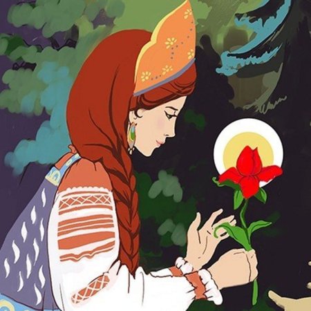Аксаков Аленький цветочек иллюстрации