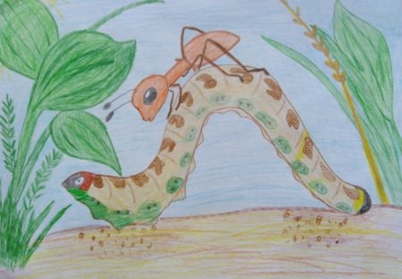 Муравьишка который спешил домой