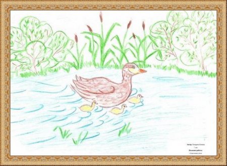 Первая охота Бианки рисунок