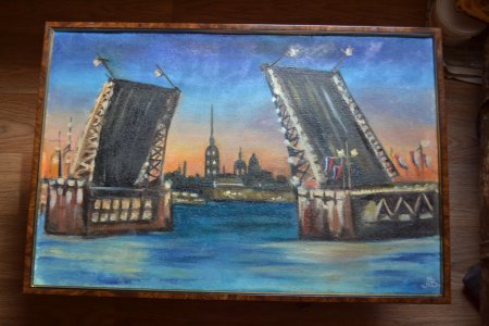 Рисование разводные мосты
