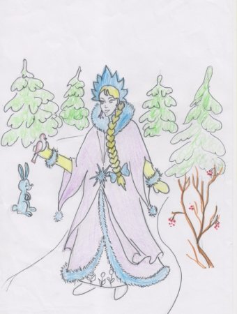 Снегурочка опера Римского Корсакова рисунок