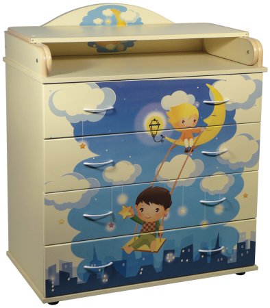 Комод с пеленальным столиком