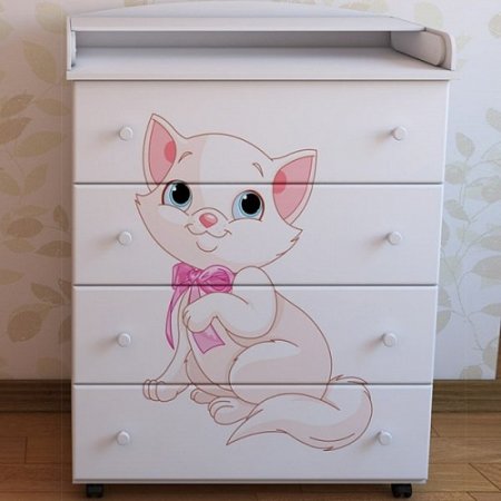 Пеленальный комод Baby Elite зверюшки