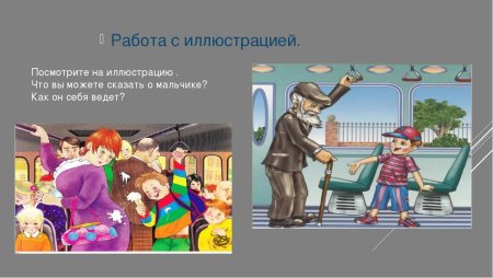 Поведение в общественных местах для детей