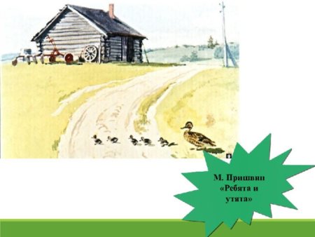 М пришвин ребята и утята