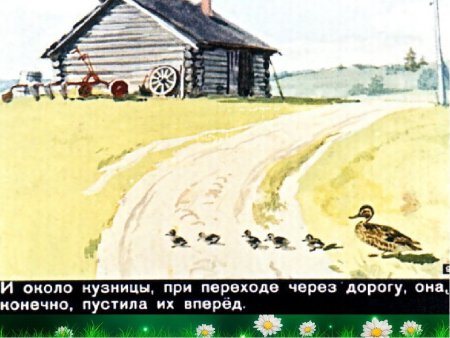 Рисунок к рассказу ребята и утята