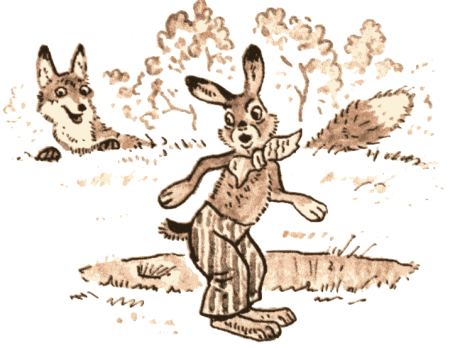 Дж.Харрис братец Лис и братец кролик рисунки