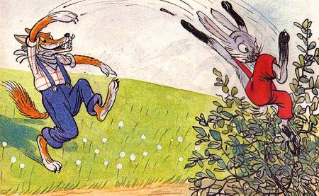 Братец кролик лиса перехитрил