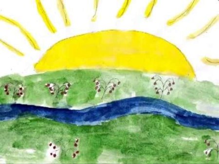 Эдвард Григ пер Гюнт утро рисунок