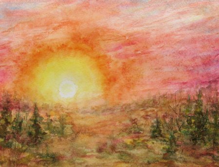 Эдвард Григ утро пейзаж