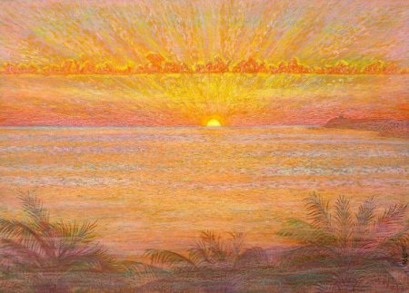 Рисуем зарю