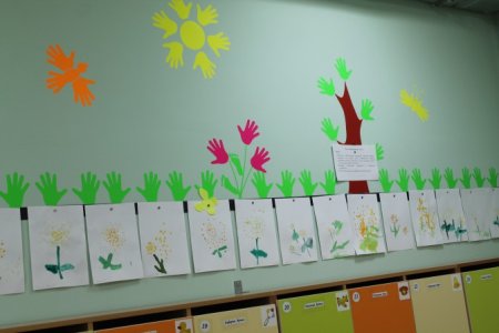 Стены в детском саду