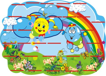 Магнитный стенд для детского сада