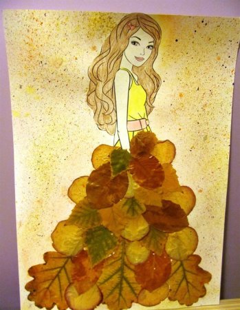 Девушка осень для детского сада