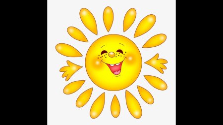 Рисование солнышко в средней группе