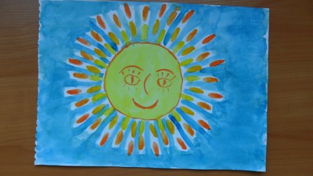 Солнце картинка для детей