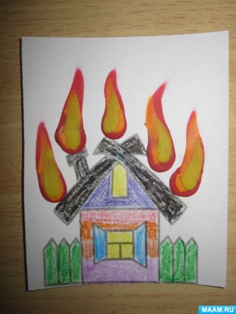 Огонь враг Кошкин дом