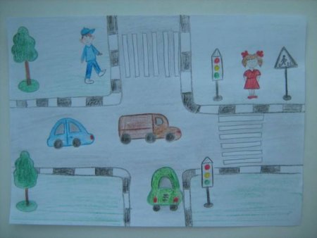 Аппликация ПДД