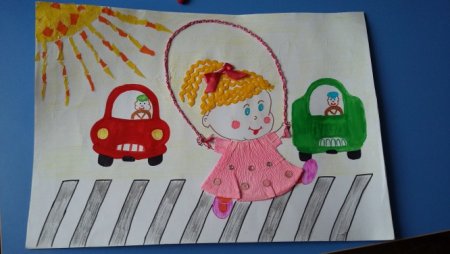 Коллективная работа в детском саду по ПДД