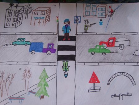 Правило дорожного движения рисунки