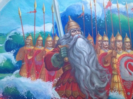 Богатыри из сказки о царе Салтане
