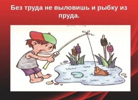 Без труда не выловишь
