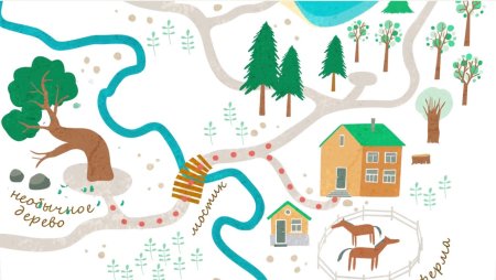 План комнаты для детей