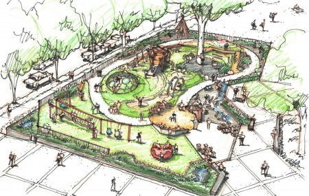 Эскизные проекты парков