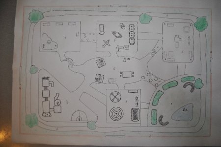 Планировка участка детского сада