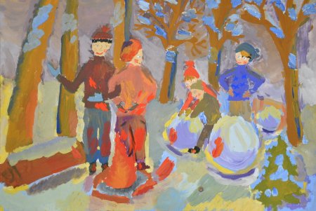 Многофигурная сюжетная композиция