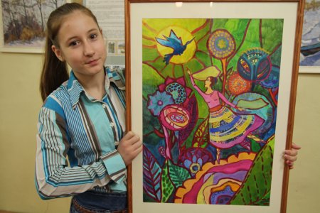 Рисунки учеников художественной школы