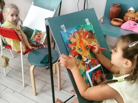 Рисование с детьми в художественной школе
